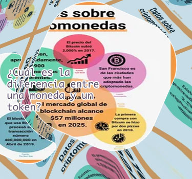Diferencia entre tokens y criptomonedas